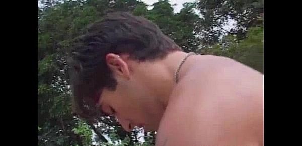  Horny Latin Boys Anal Outdoors